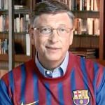 Bill Gates es uno de los políticos imitados