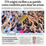 Desde el alto el fuego de ETA, LA RAZÓN ha venido denunciando la hoja de ruta de la banda para colarse en las instituciones envuelta en un falso «proceso de paz».