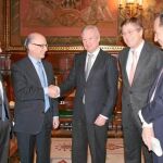 Valcárcel arranca a Montoro el compromiso de una línea para pagar a los proveedores