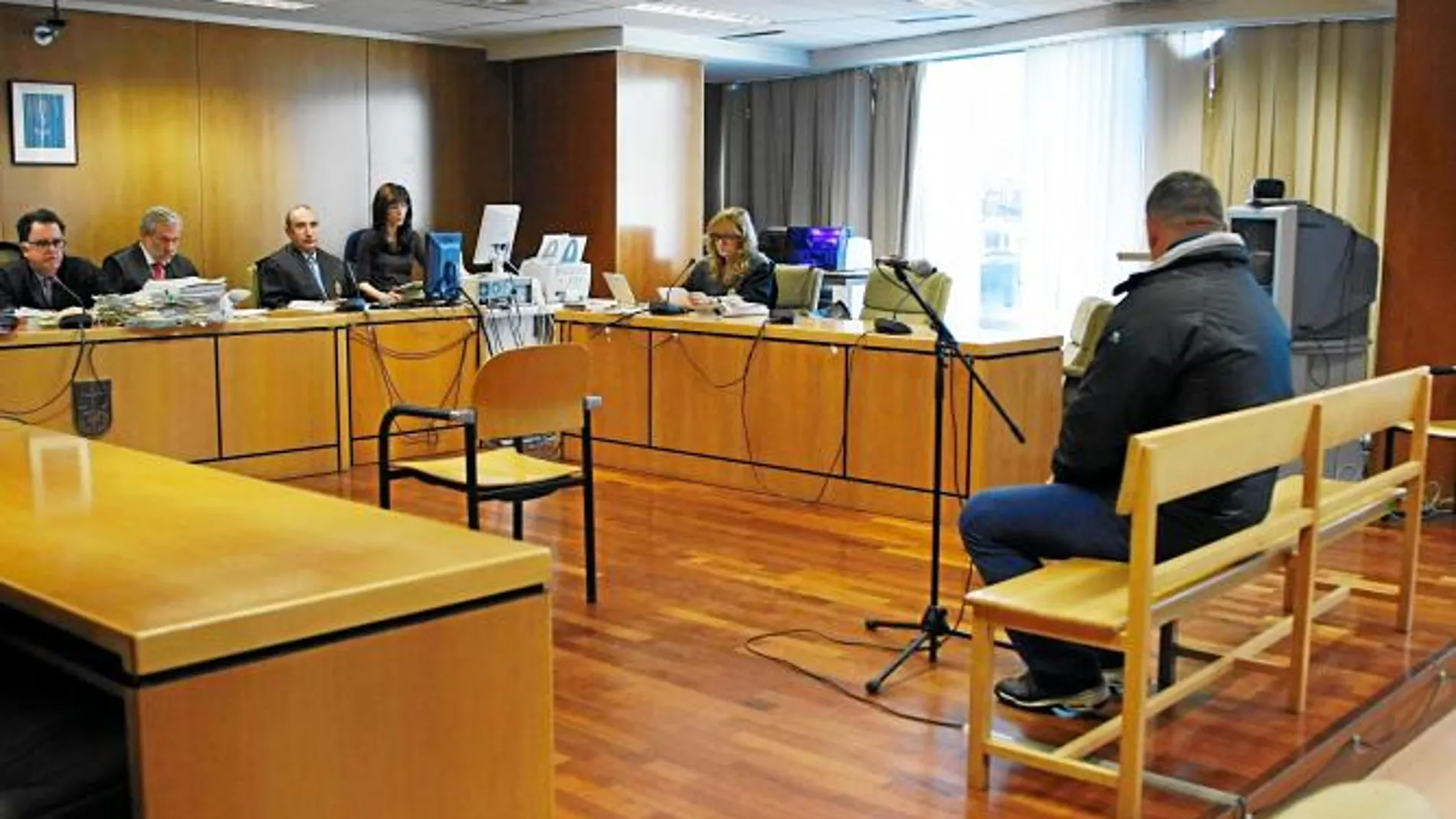 Imagen de uno de los juicios que se celebró el pasado año en los juzgados de la Región de Murcia