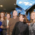 La populares celebraron por todo lo alto la victoria sin precedentes que obtuvieron en la Región de Murcia