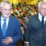 Griñán, en la conferencia de Felipe González