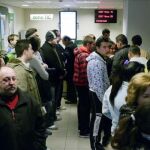 El paro marca cifras históricas en un mes