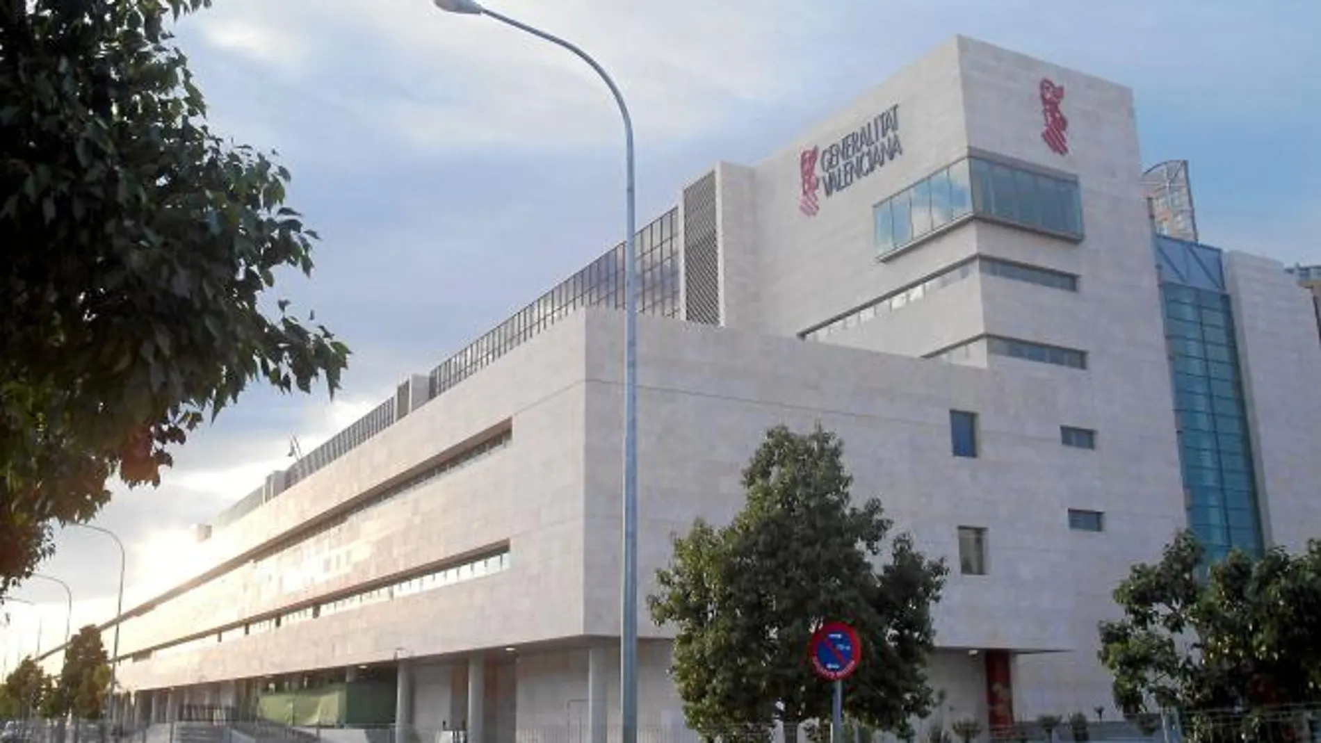 Una panorámica de la Ciudad de la Justicia de Valencia