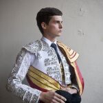 David Galván, en el patio de cuadrillas