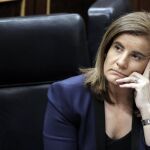 Báñez: «Es tiempo de soluciones y no de movilizaciones»