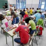 Dickens Cavall Fort y los castellers en el examen de nivel de sexto de Primaria