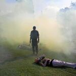 Maniobras El Ejército israelí realizó ayer sus ejercicios rutinarios pero bajo los focos
