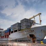En la imagen, el buque Celia, el primero que fue liberado, permanece amarrado en el Puerto de Valencia