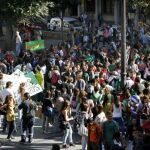 Desigual seguimiento de la huelga de estudiantes