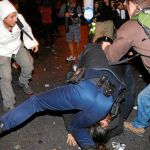 Las marchas del 25-S acabaron en batalla