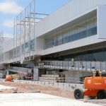 La terminal del aeropuerto avanza a buen ritmo y su finalización será pronto