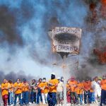 Los trabajadores de la factoría han protagonizado varios actos de protesta por la decisión de cerrar la planta