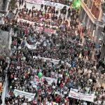 Unas 20000 personas marchan contra los recortes