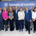 Los diputados que conforman la candidatura popular de Murcia al Congreso