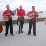 Un momento del rodaje del documental a los pies del Malecón de La Habana