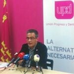 Manuel Hernández, cabeza de lista de la formación magenta por Murcia al Congreso, en una imagen reciente