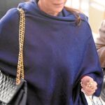 La cantante, a su llegada a la Audiencia Provincial
