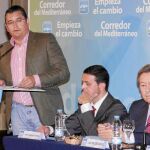 Antonio Sanz intervino ayer en un acto público en Almería