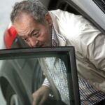 Gervasio Rolando, presidente de Véndex, a su llegado al juzgado