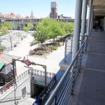 Puerta (abierta) de Toledo al Campus UC3M