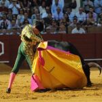 Tomás Angulo, vuelta al ruedo en el quinto, remata con una media