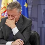 El ministro de Fomento en funciones, José Blanco