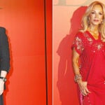 Vicky Martín Berrocal. Carmen Lomana y Juanjo Oliva