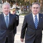 Ramón Luis Valcárcel y Rafael González Tovar, en una imagen de archivo