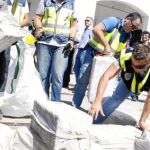 Las Fuerzas de Seguridad se incautan en la provincia de Cádiz de casi la mitad del hachís que se interviene en toda España. El robo fue, en este caso, de cocaína