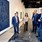 Cristóbal Belda, Marisa Oropesa, Pascual Martínez y José Rodríguez-Spiteri, ayer en la presentación