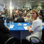 Cospedal con el director de LA RAZÓN, Francisco Marhuenda