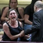 Desalojan del Congreso a las mujeres del carbón