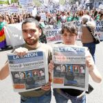 Fracaso total de la protesta educativa
