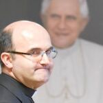 El obispo de San Sebastián, ayer, en la presentación del Congreso