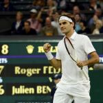 Federer estuvo a dos puntos de la eliminación ante Benneteau