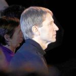 Rufi Etxebarria, en un acto de la izquierda abertzale