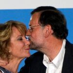 Aguirre con Rajoy en una imagen de archivo