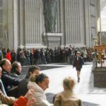 Misa celebrada en la basílica del Valle de los Caídos, punto de encuentro para los nostálgicos del régimen