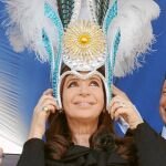 La presidenta, ayer, durante una visita a la provincia de Entre Ríos