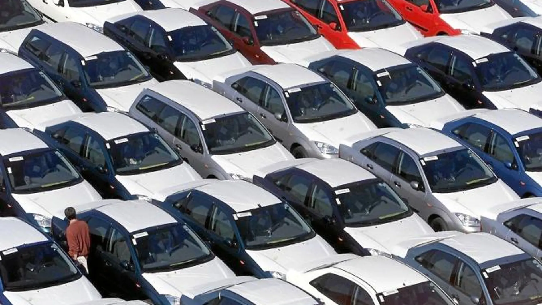 Imagen de la planta de Ford en el polígono Juan Carlos I en Almussafes