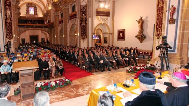 Imagen del acto de apertura celebrado el pasado año en el monasterio de Los Jerónimos