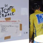 Armstrong se dispone a pasar un control antidopaje en el Tour