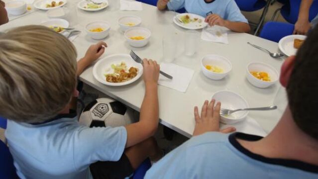 Un comedor escolar