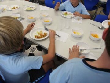 Un comedor escolar