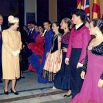 El día en que la soberana inglesa se puso flamenca