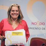 Asunción Fley, delegada de Hacienda, durante la presentación del proyecto de ordenanzas fiscales
