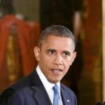 Obama, ayer, durante su primera rueda de prensa en la Casa Blanca tras la reelección de la semana pasada