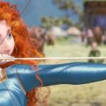 Esmeralda es el nombre de esta chica/Pixar. Es escocesa y de armas tomar, como se ve en esta imagen