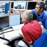 Los técnicos de la NASA que trabajan en la estación de Robledo de Chavela vigilan desde el pasado lunes (junto a los de las estaciones de Australia y EE UU) las 24 horas los 365 días del año la actividad del «Curiosity» en la superficie marciana.